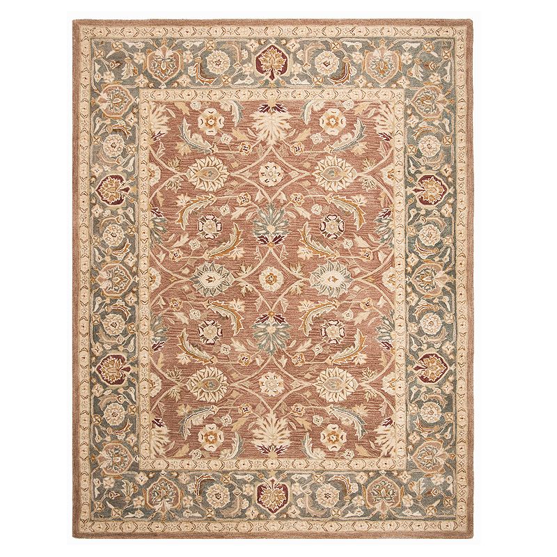 Safavieh Anatolia Michelle Framed Floral Wool Rug