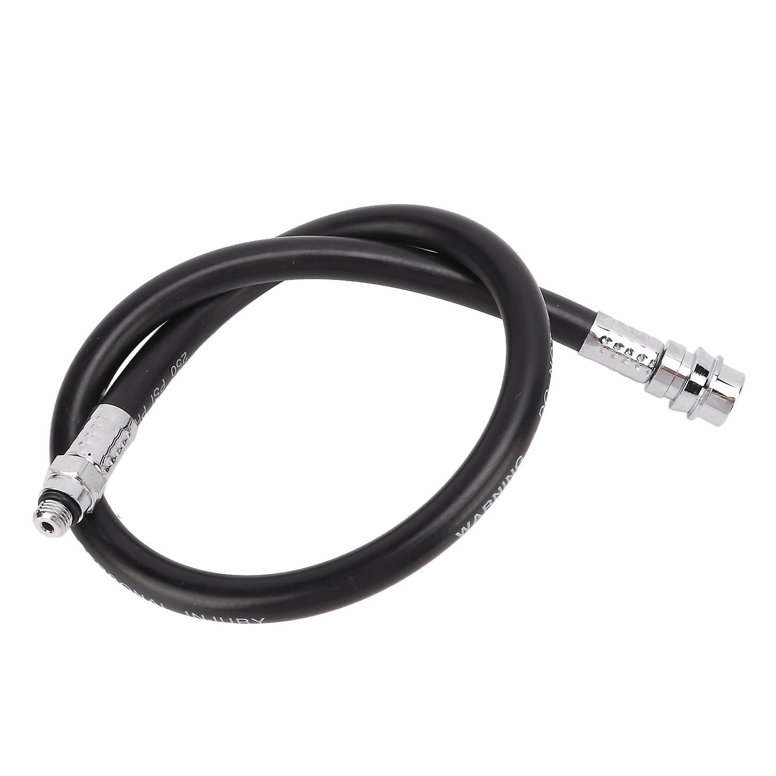 Scuba Diving Bcd Low Pressure Regulator Hose Flexible Rubber Gas Tube For Water Sports61cm / 24in