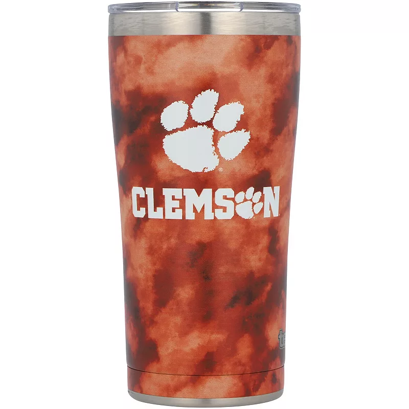 Tervis Clemson Tigers 20oz. Tie-Dye Stainless Steel Tumbler