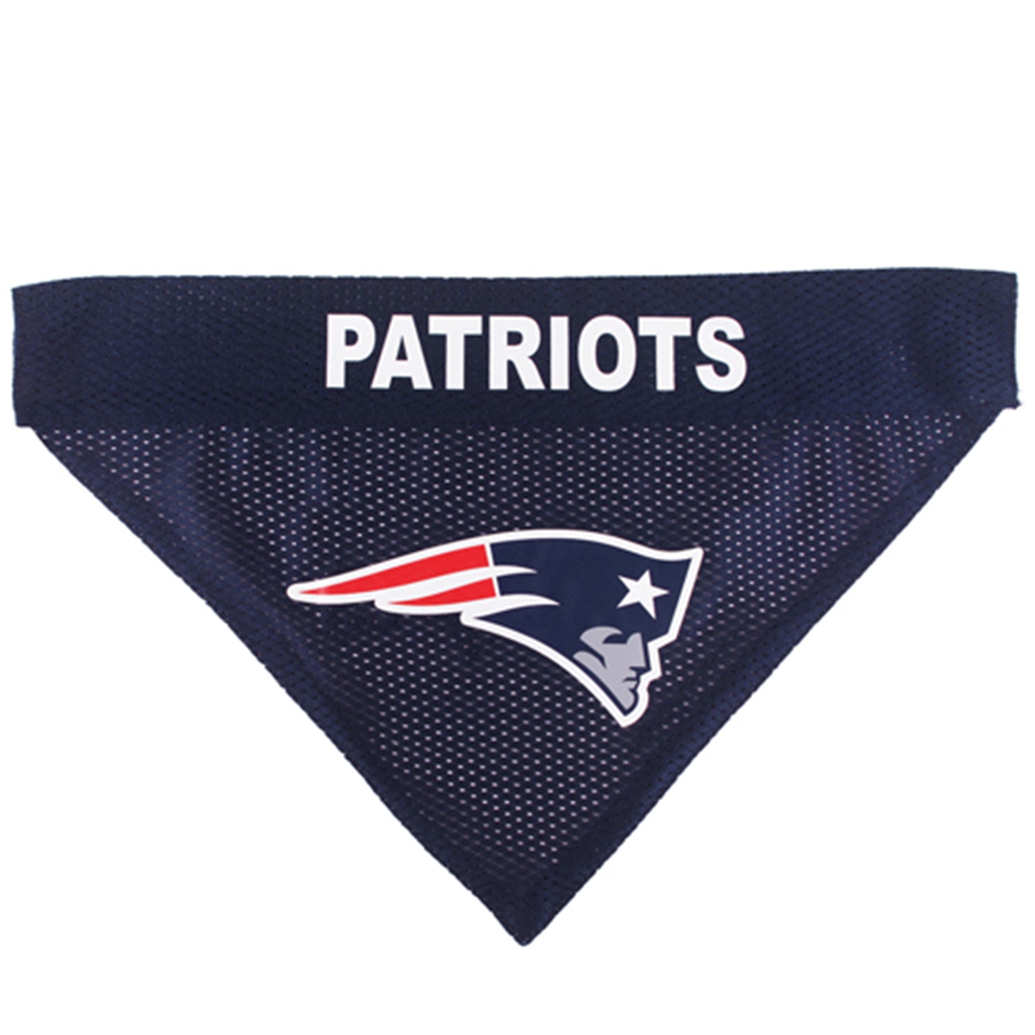 Pets First NFL New England Patriots Dog Bandana - Licensed， Reversible Pet Bandana - 2 sided Bandana