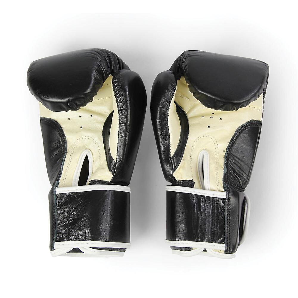 Boxing Mad Unisex Adult Pro Leather Boxing Gloves