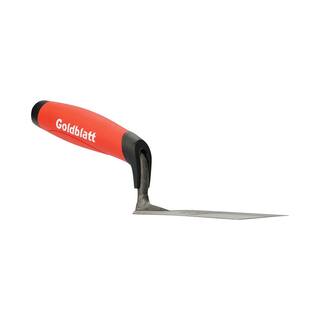 Goldblatt RED SINCE 1885 5 in. x 2 in. Pro Margin Trowel (1-Piece) G16127