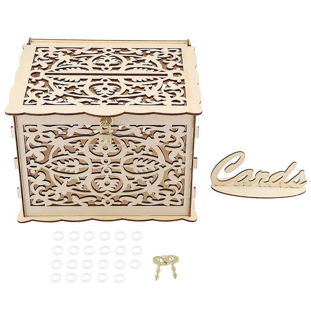 Wedding Card Box With Keys Diy Money Gift Box For Birthday Party