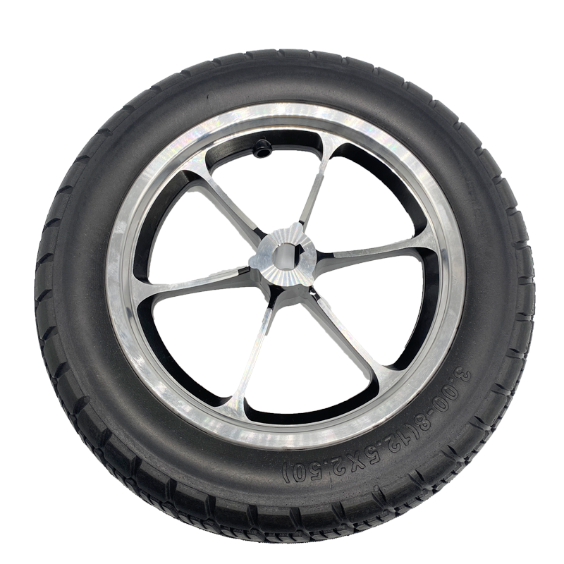 12.5X2.50 Solid Tire with hub 3.00 8 Solid Tyre Anti explosion wheels tires and accessories