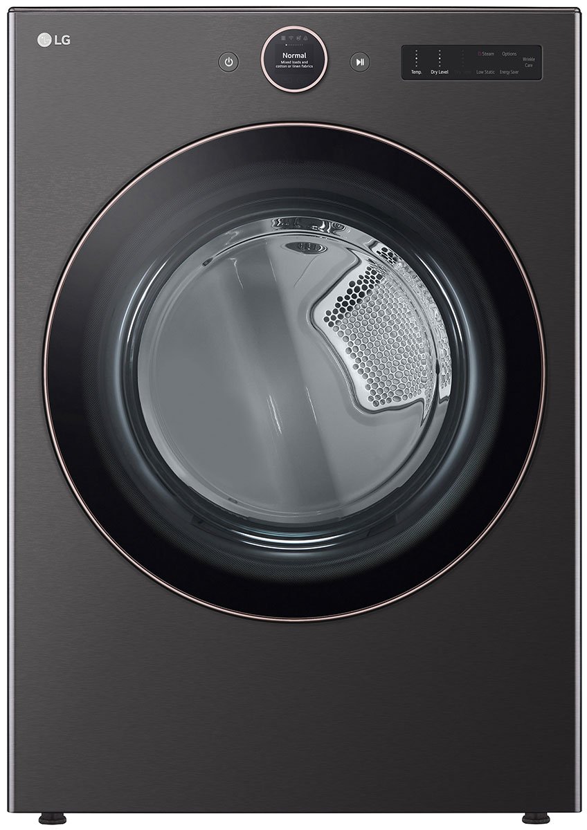 LG 7.4 Cu. Ft. Black Steel Front Load Electric Dryer