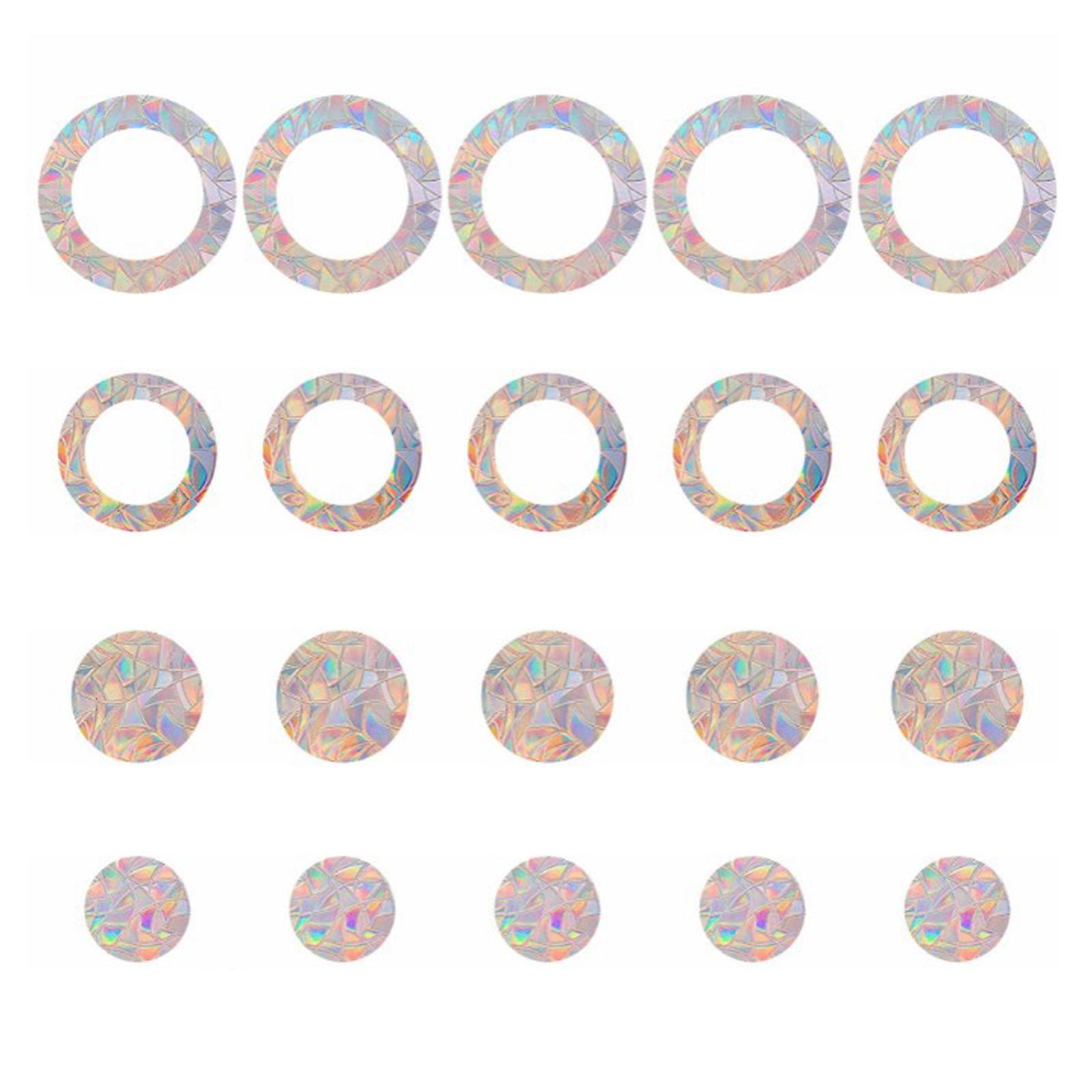 Rainbow Prism Electrostatic Sticker Glass Sticker Mirror Surface Sticker (a11)