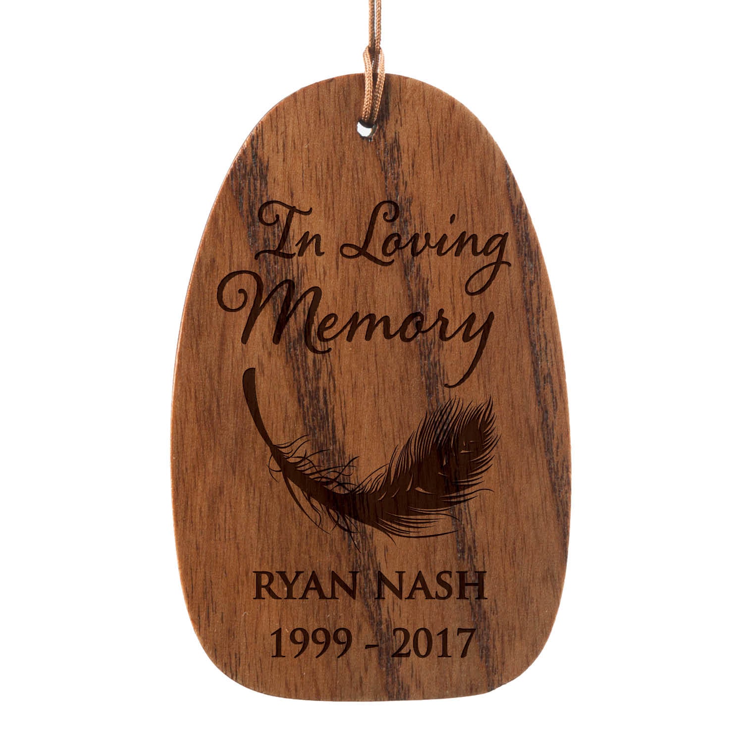 Personalized Sympathy Wind Chimes