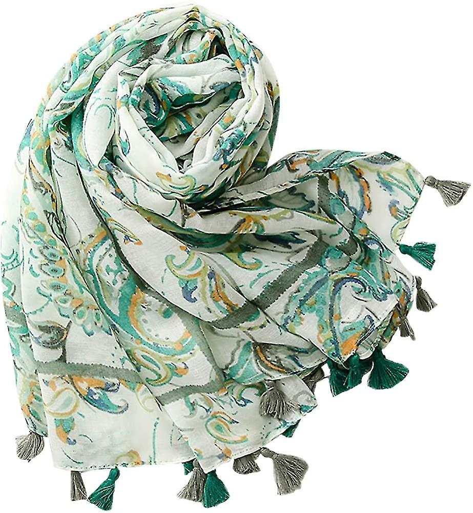 Women's Scarves and Wraps Pretty Oversized Fringed Boho Shawl Scarf