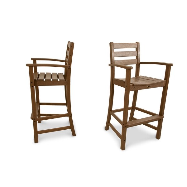 Trex Outdoor Furniture Monterey Bay 2Piece Bar Chair Set