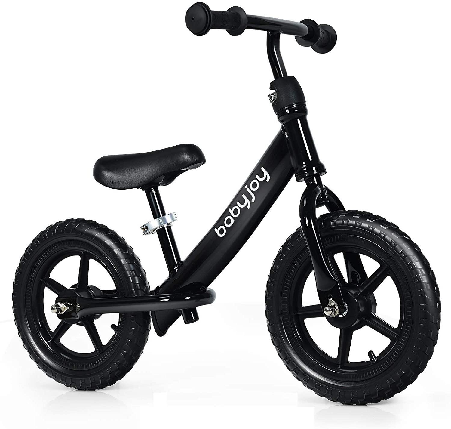 Baby Joy Lightweight Balance Bike, Kids No Pedal Training Bicycle w/ 12-Inch Wheels