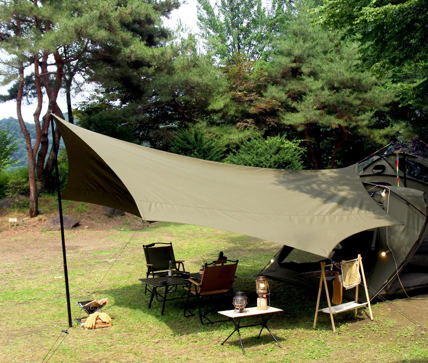 High Quality outdoor sunshade shelter camping tent for outdoor hiking tarp