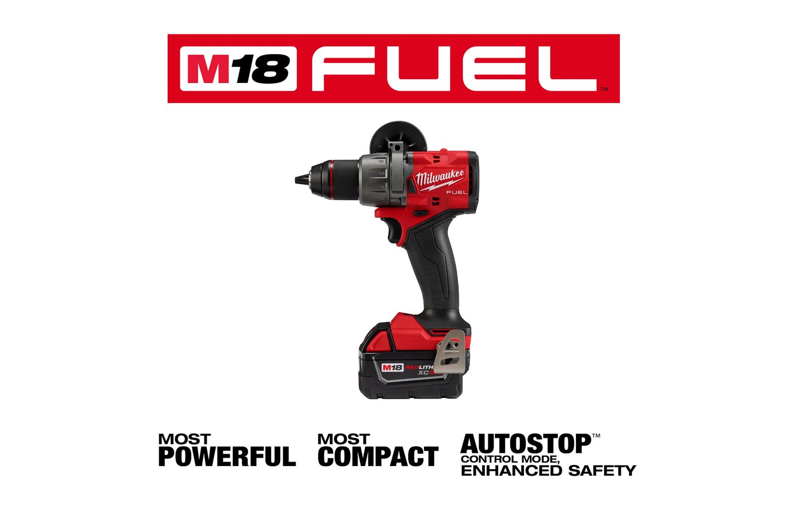 Milwaukee Tool 2903-22 Milwaukee M18 FUEL Brushless 1/2 in. Drill Drivers