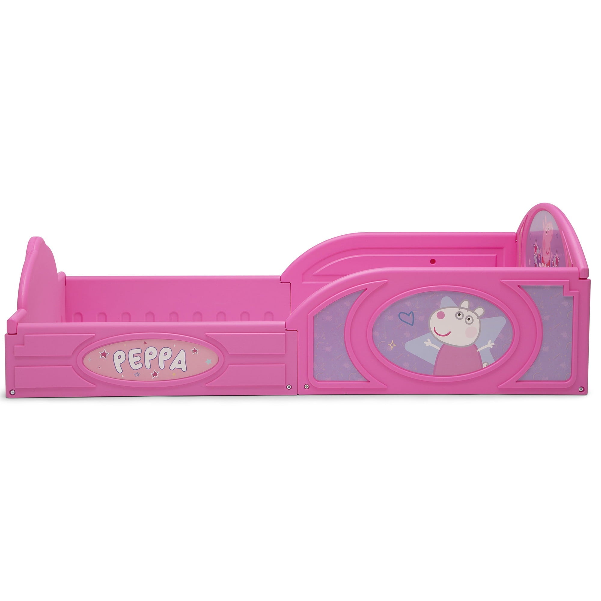 Peppa Pig Plastic Sleep and Play Toddler Bed by Delta Children