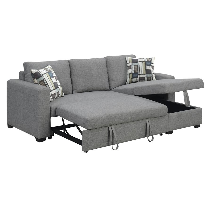 Combination 3 Seater Sofa with Toffee Seat  Expandable Sofa Bed