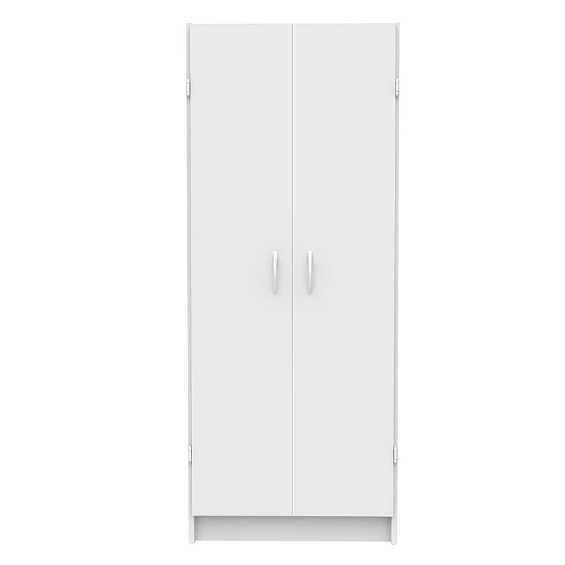 ClosetMaid 896700 12.5 x 24 x 59.5 Inch Adjustable 4 Shelf Pantry Cabinet， White