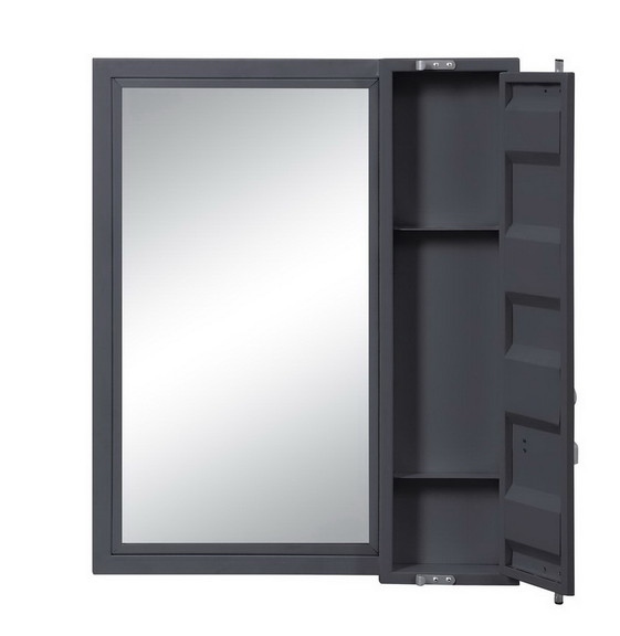 Acme Cargo Vanity Mirror  Gunmetal 35923