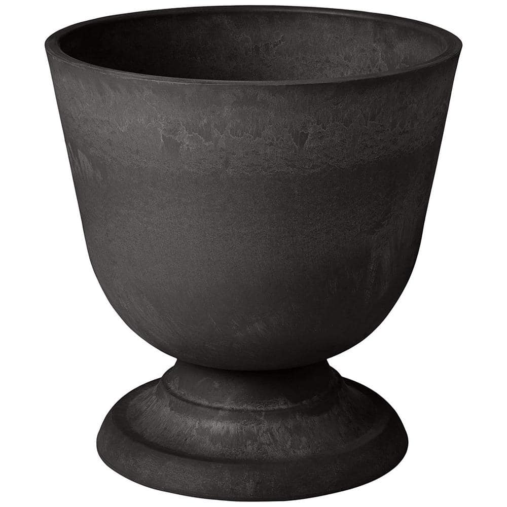 Arcadia Garden Products Classical 15 in. x 15 in. Black PSW Urn BC38BK