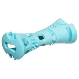 Totally Pooched Chew n' Stuff Foam Rubber Dog Toy Teal