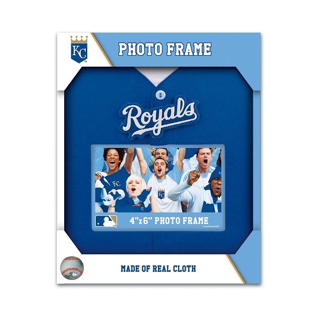 Masterpieces Team Jersey Uniformed Picture Frame Mlb Kansas City Royals