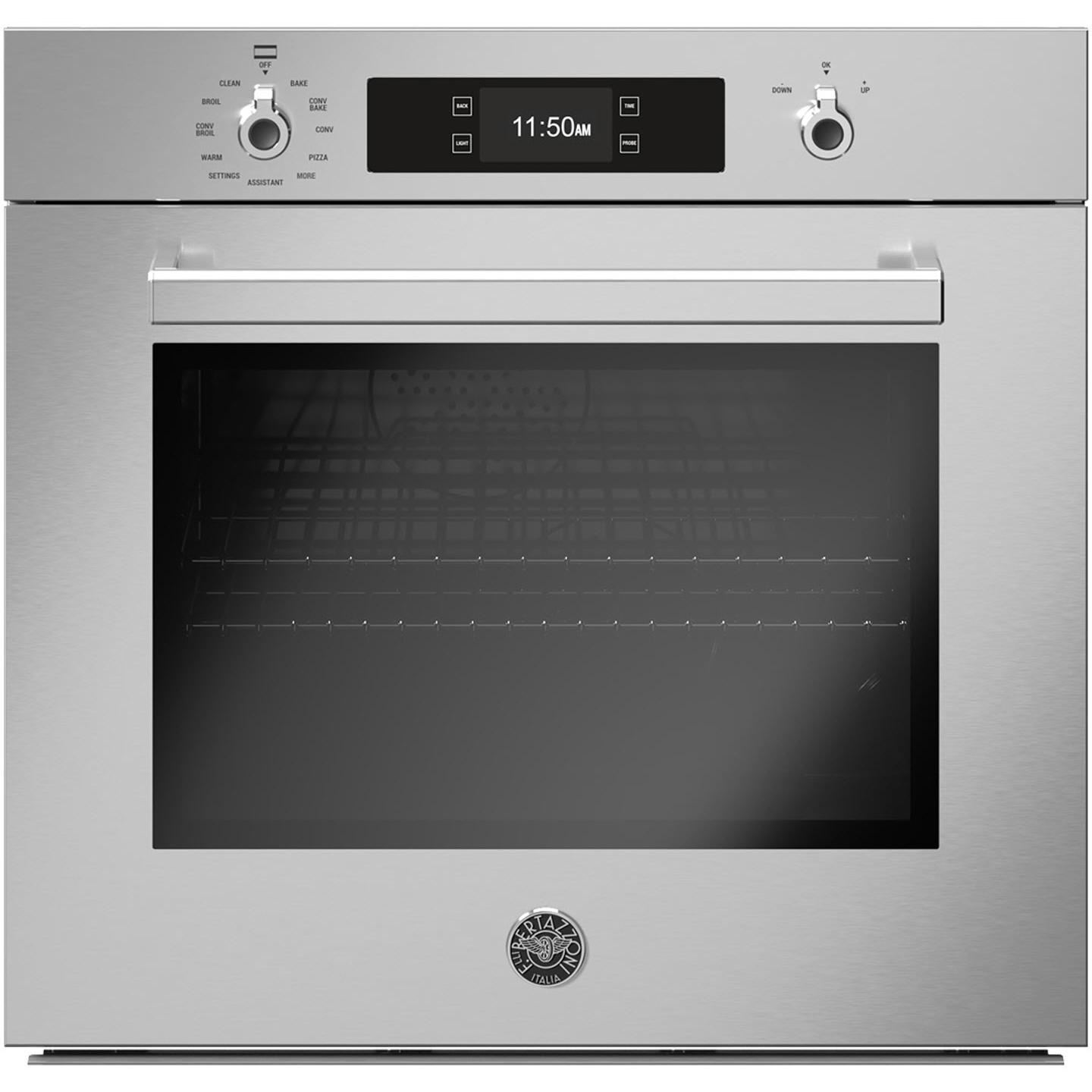 Bertazzoni 30-inch, 4.1 cu.ft. Built-in Single Wall Oven with Convection Technology PROF30FSEXT