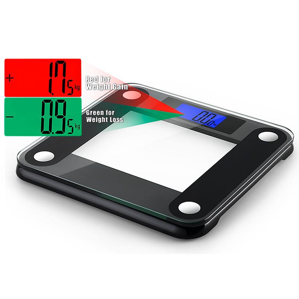 Ozeri Precision II 440 lbs. (200 kg) Bath Scale with 50 g Sensor Technology (0.1 lbs.0.05 kg) and Weight Change Detection ZB14-B2