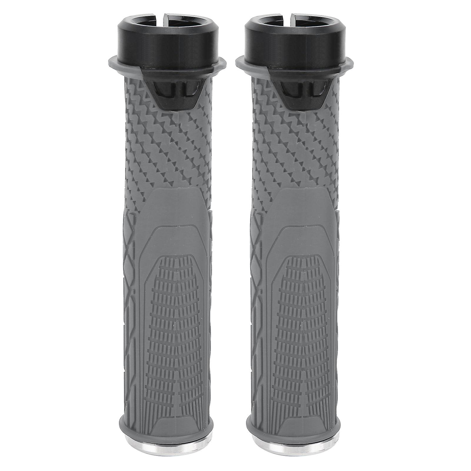 Wake Bike Rubber Shock Absorption Handlebars Bicycle Handle Grips Bike Accessorygray