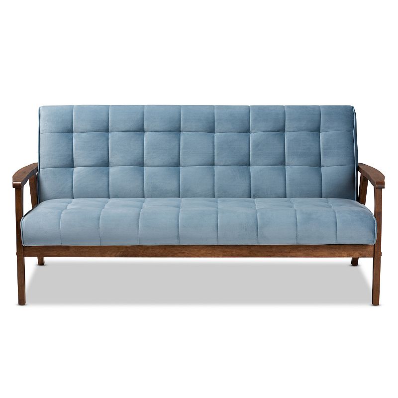 Baxton Studio Asta Mid-Century Modern Sofa