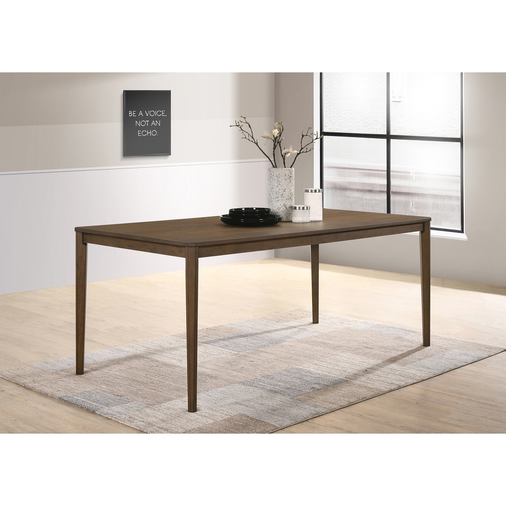 Breckenridge Medium Walnut Casual Rectangle Dining Table