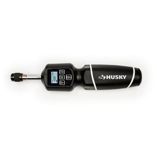 Husky 8-40 in.lbs. 14 in. Drive Electronic Torque Screwdriver H4DETSD