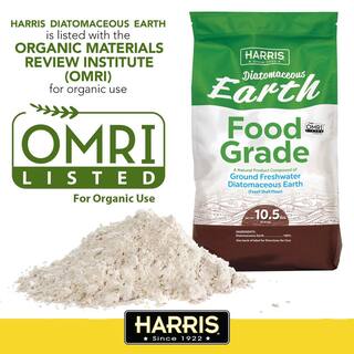 Harris 10.5 lbs. Diatomaceous Earth Food Grade 100% (3-Pack ) 3DEFG105