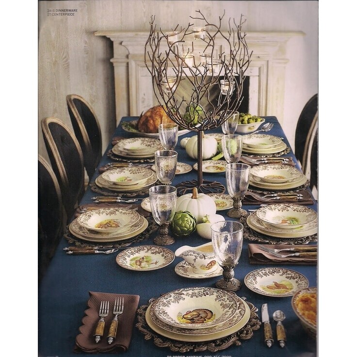 Spode Woodland Salad Plate Assorted Animals