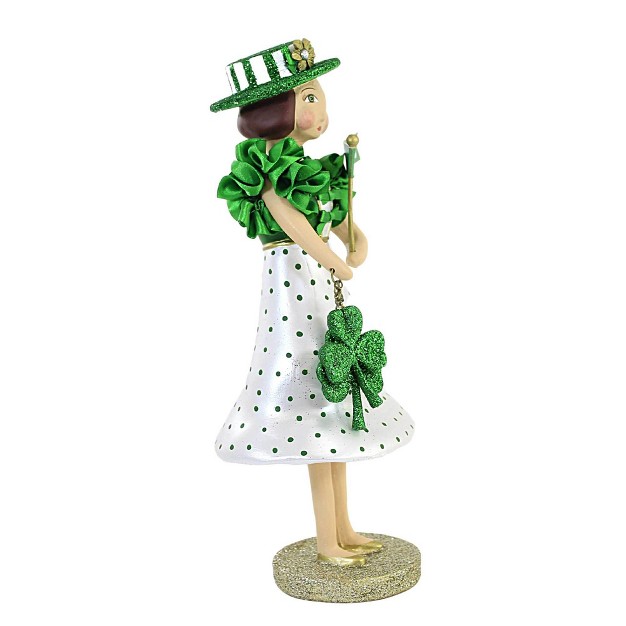 Heather Myers Mckenna One Figurine 10 5 Inches St Patrick x27 s Day 55504 Polyresin Green