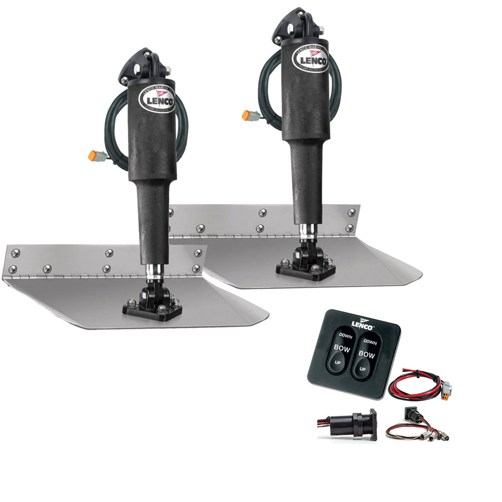 Lenco Marine 15104-102 Standard Trim Tab Kit with Standard Integrated Switch - 9