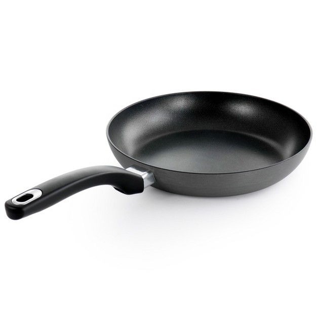 Martha Stewart Everyday Doylestown 12 Inch Nonstick Aluminum Frying Pan In Black