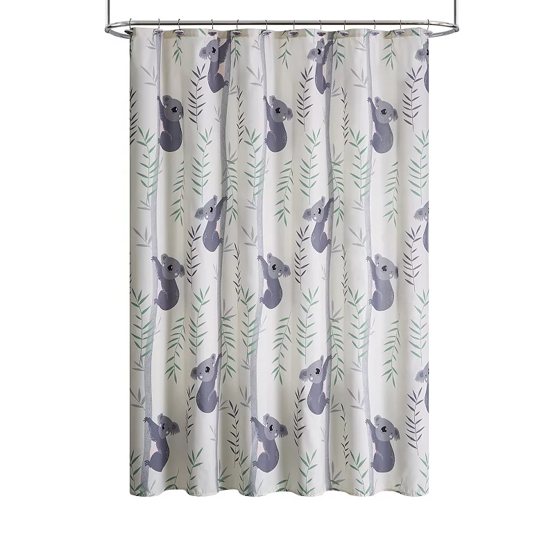 Olivia and Finn Koala Tan Shower Curtain Bath Set