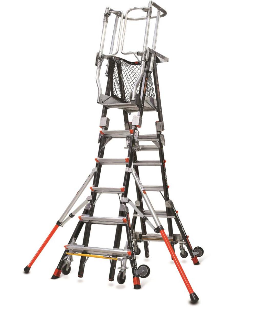 Compact Cage Model 6 Ft. to 10 Ft. IAA FG w/ Side Tip Outrigger and Wheel Lift