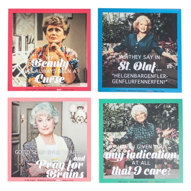 Golden Girls Coaster Set Of 4