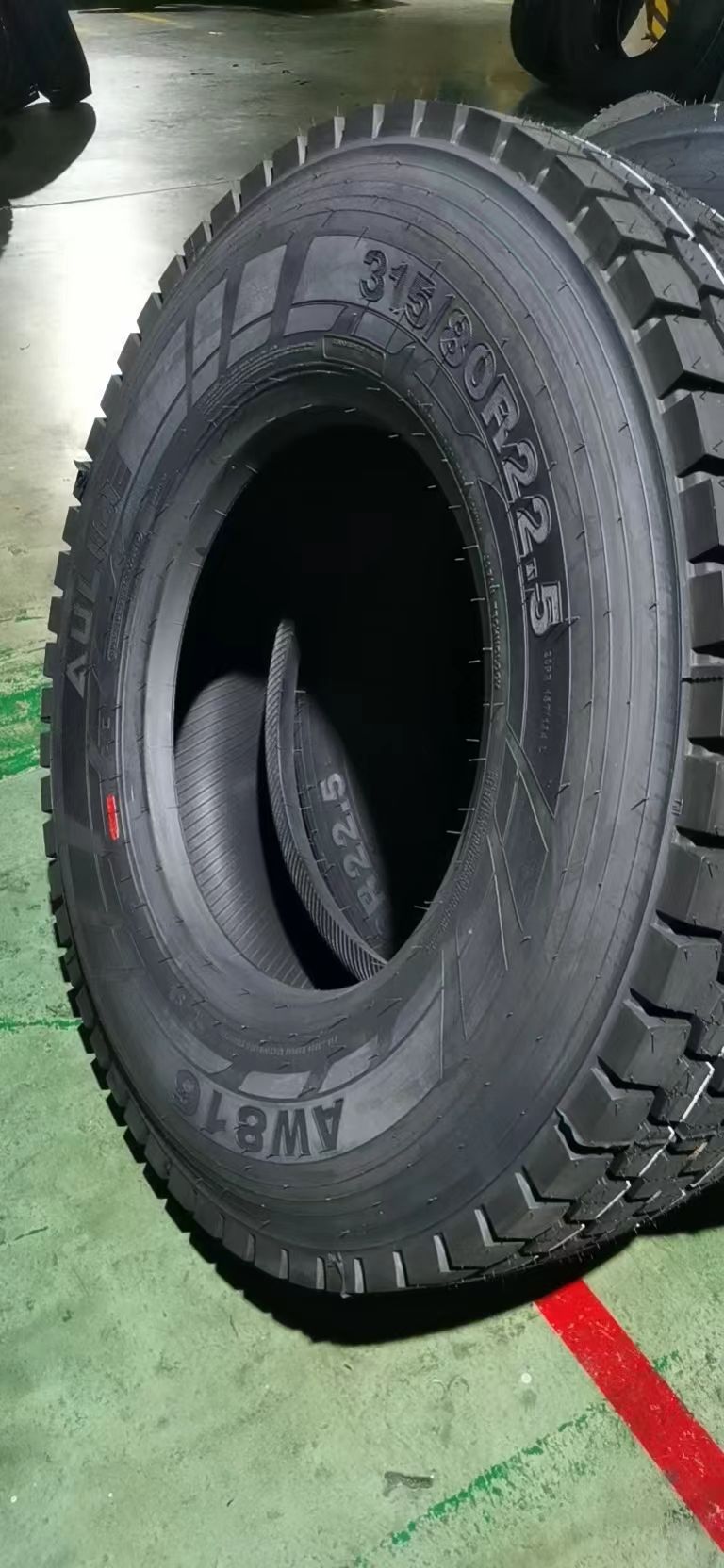 AULICE AOSOWING VANLUSTONE brand factory commercial wheels   tires 315/80r22.5 truck tires