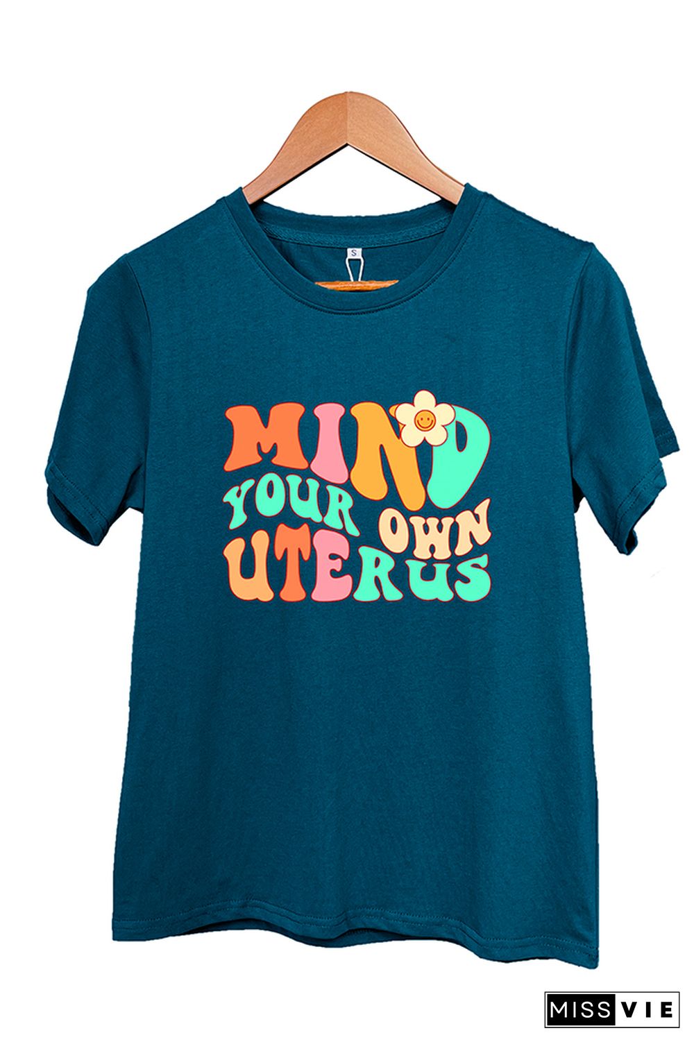 Mind your own Uterus Graphic Tee Wholesale