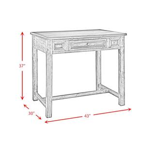 Picket House Furnishings Abilene Grey Kitchen Island and 4-Stools MAIZ112KIST