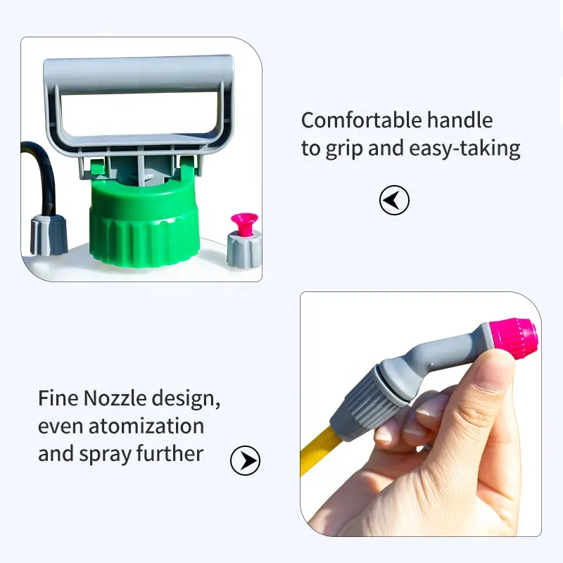 knapsack hand Operated Trigger pressure pump water sprayer portable plastic agriculture mister mist Garden Watering Spray Bottle