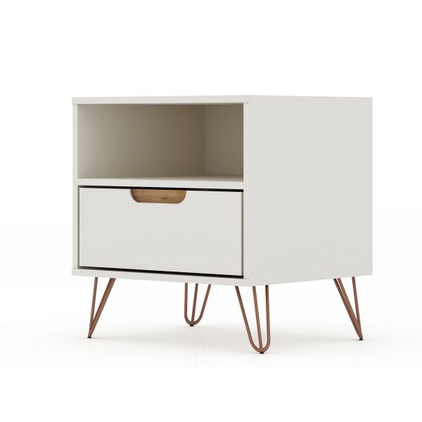 Rockefeller 1.0 Nightstand in Off White