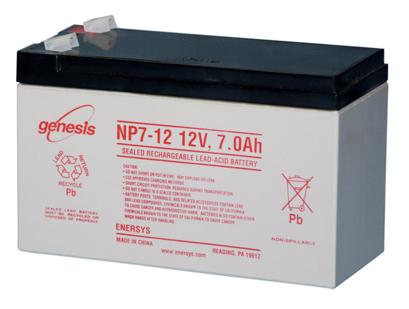 BATTERY 12V 7A GATE GTO