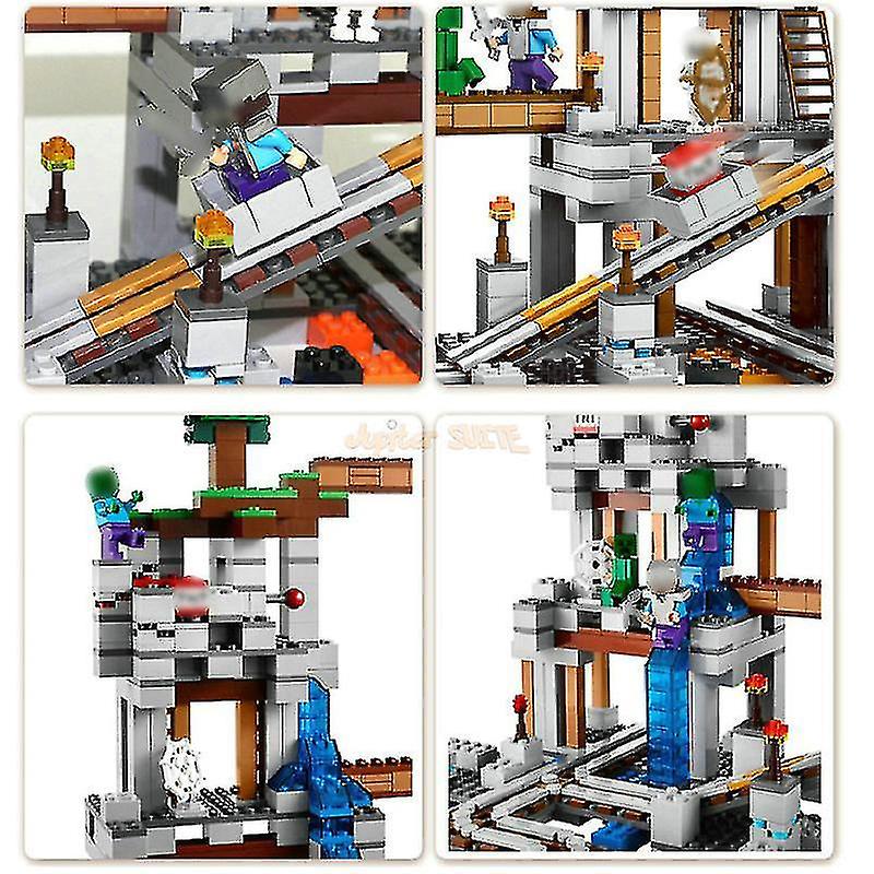 Building Blocks The Mine Model Bricks Sets Gifts Toys For Children Kids Boys Girls