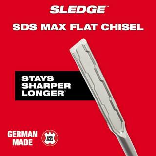 MW 1 in. x 16 in. SLEDGE SDS-MAX Flat Chisel 48-62-4252