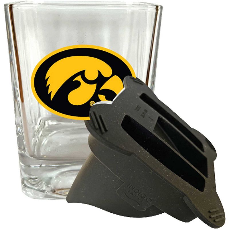 Iowa Hawkeyes 15oz. Ice Wedge Glass