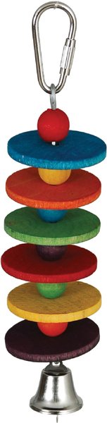 Caitec Featherland Paradise Disco Bird Toy， Small