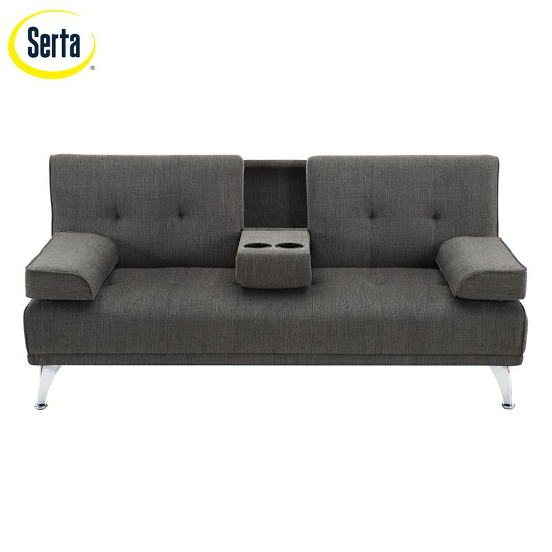 Lifestyle Solutions Michigan Dream Lift Convertible by Serta in Charcoal Gray