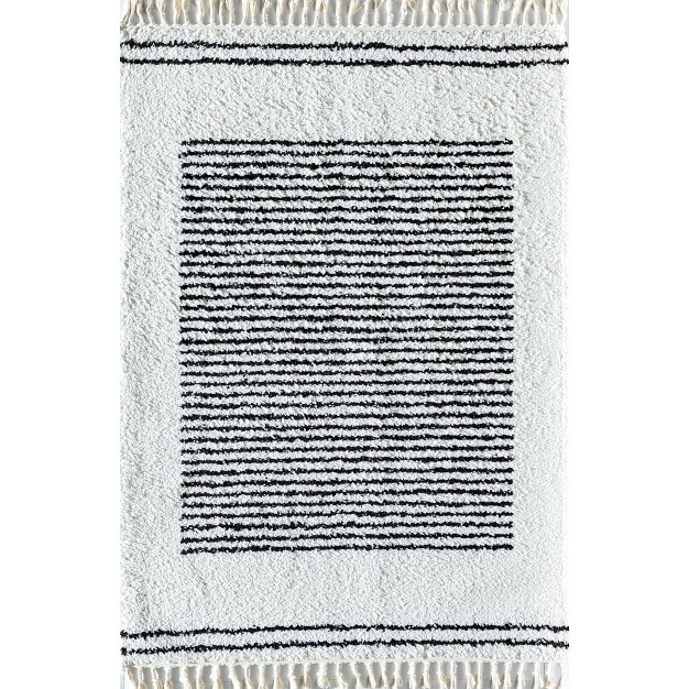 Cosmoliving By Cosmopolitan Bennett Bt35d Shag Stripe Area Rug