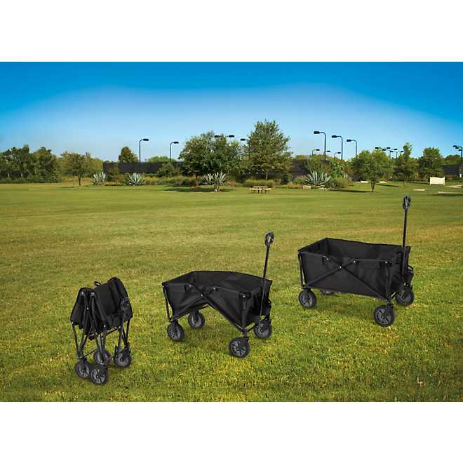 Academy Sports + Outdoors Folding Sports Wagon with Removable Bed